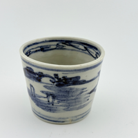 Seto Soba Choko Cup / Sometsuke White-Blue