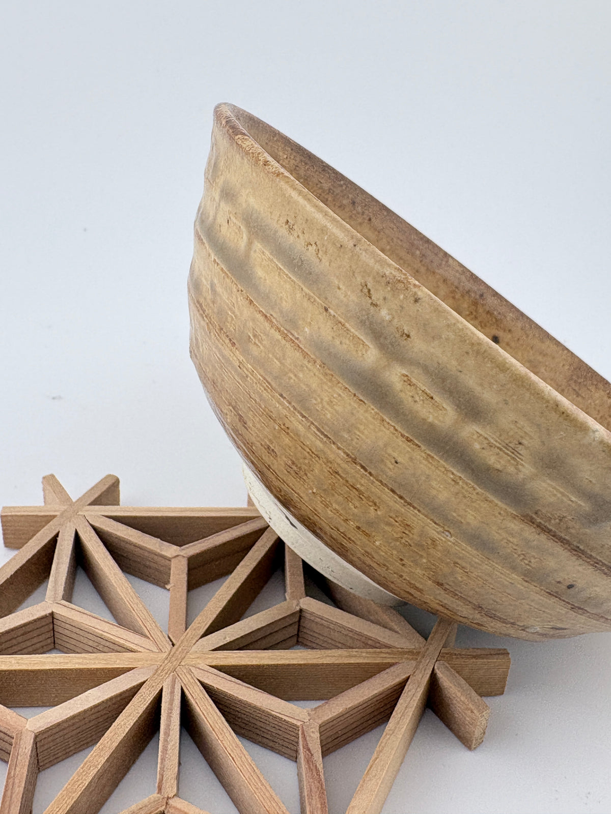 Seto Ash-Glazed Matcha Bowl