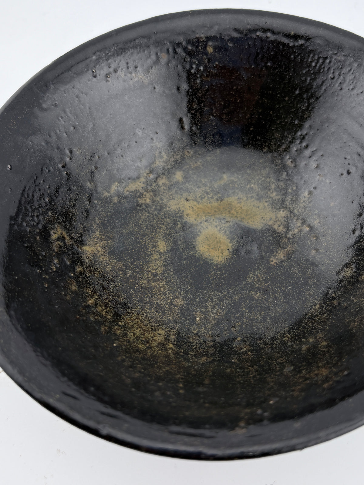 Iron Black Glazed Matcha Bowl