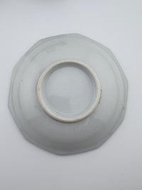 Meiji Seto Sometsuke Small Plate – Floral Motif