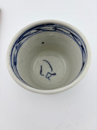 Seto Soba Choko Cup / Sometsuke White-Blue