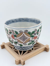 Edo Imari Soba Choko – Floral motif