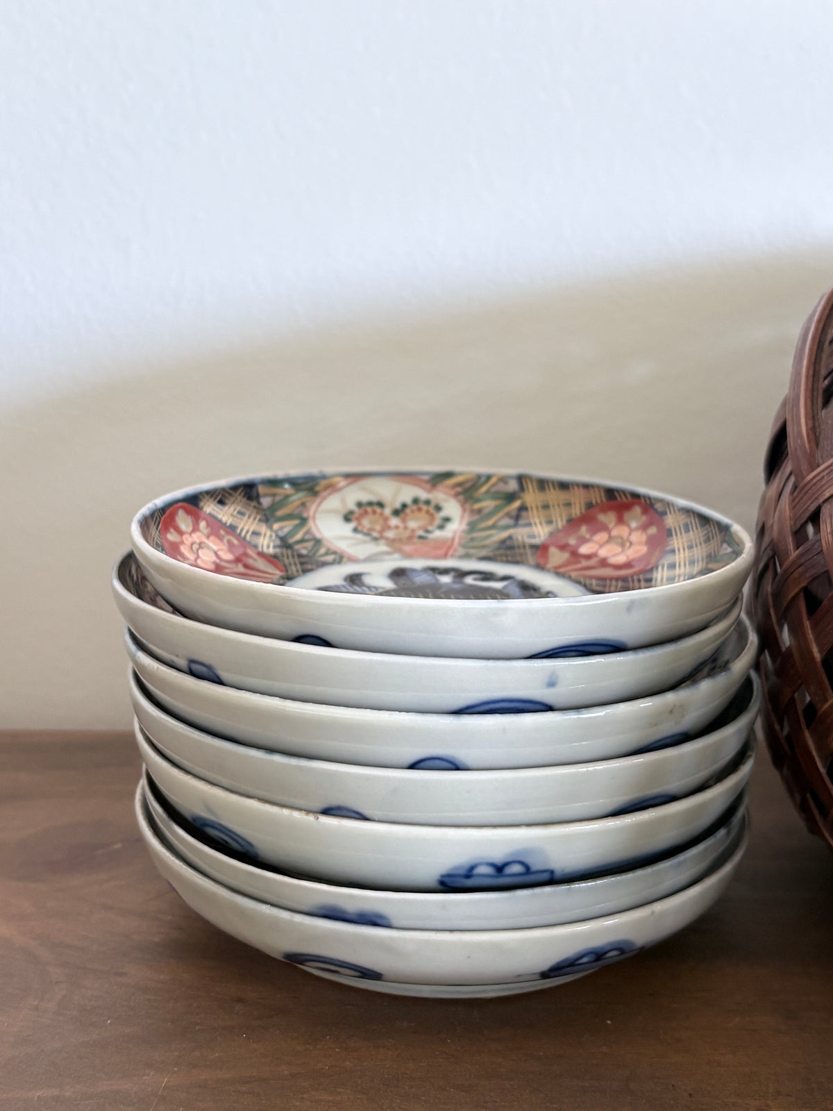 Meiji Imari Akae Small Plate