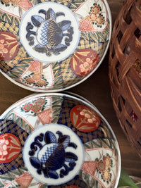 Meiji Imari Iroe Small Plate – Kinrande-style