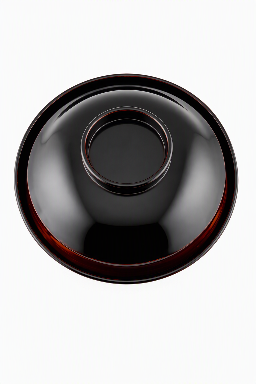 Japanese Lacquer Bowl – Black & Red Lacquer