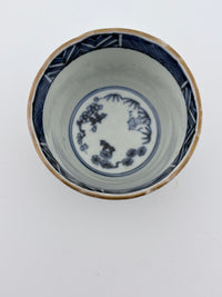 Edo Imari Akae Soba Choko-Hand Painted Cup
