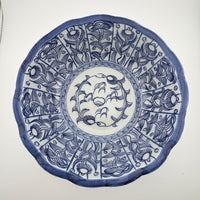 Imari Blue and White Deep Bowl