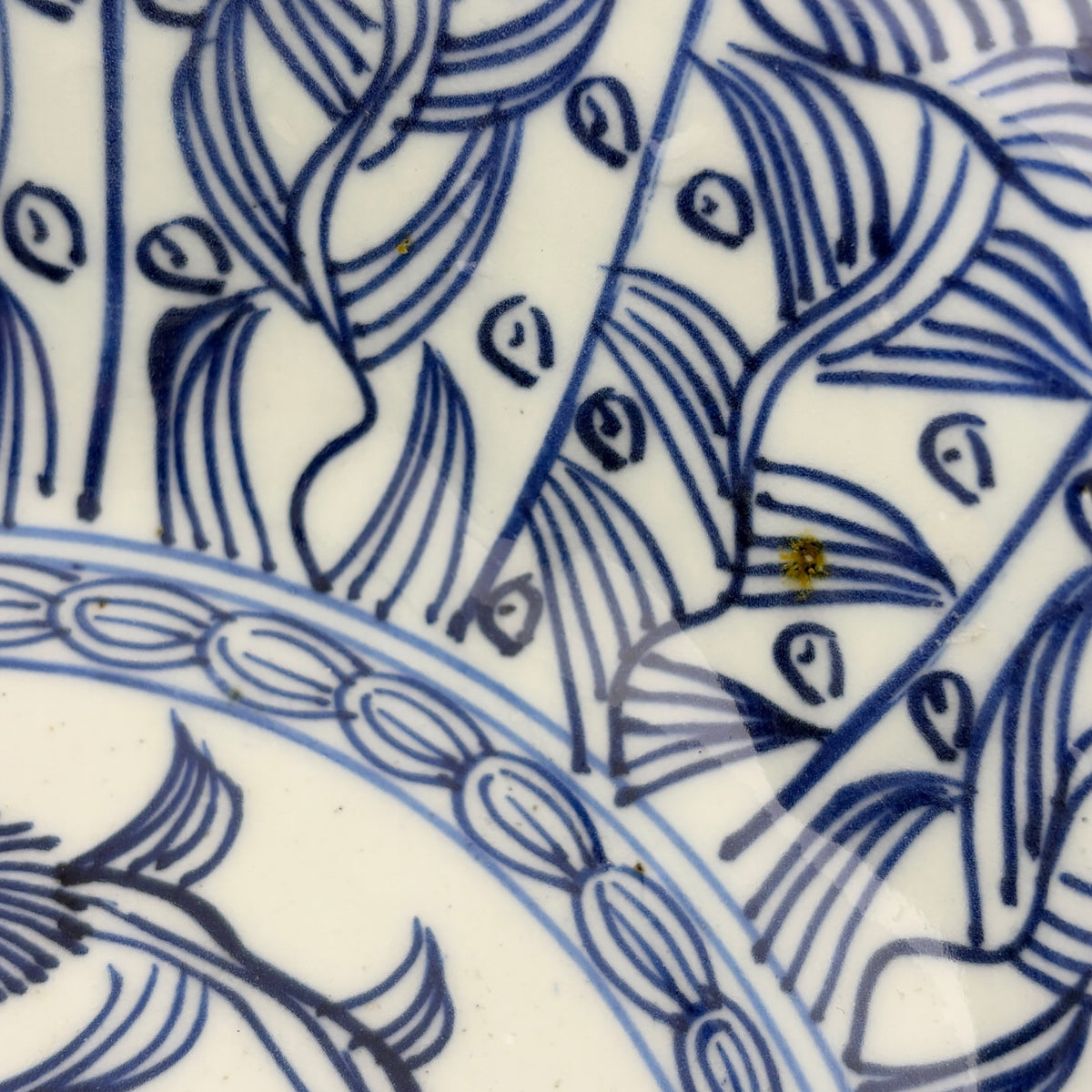 Imari Blue and White Deep Bowl