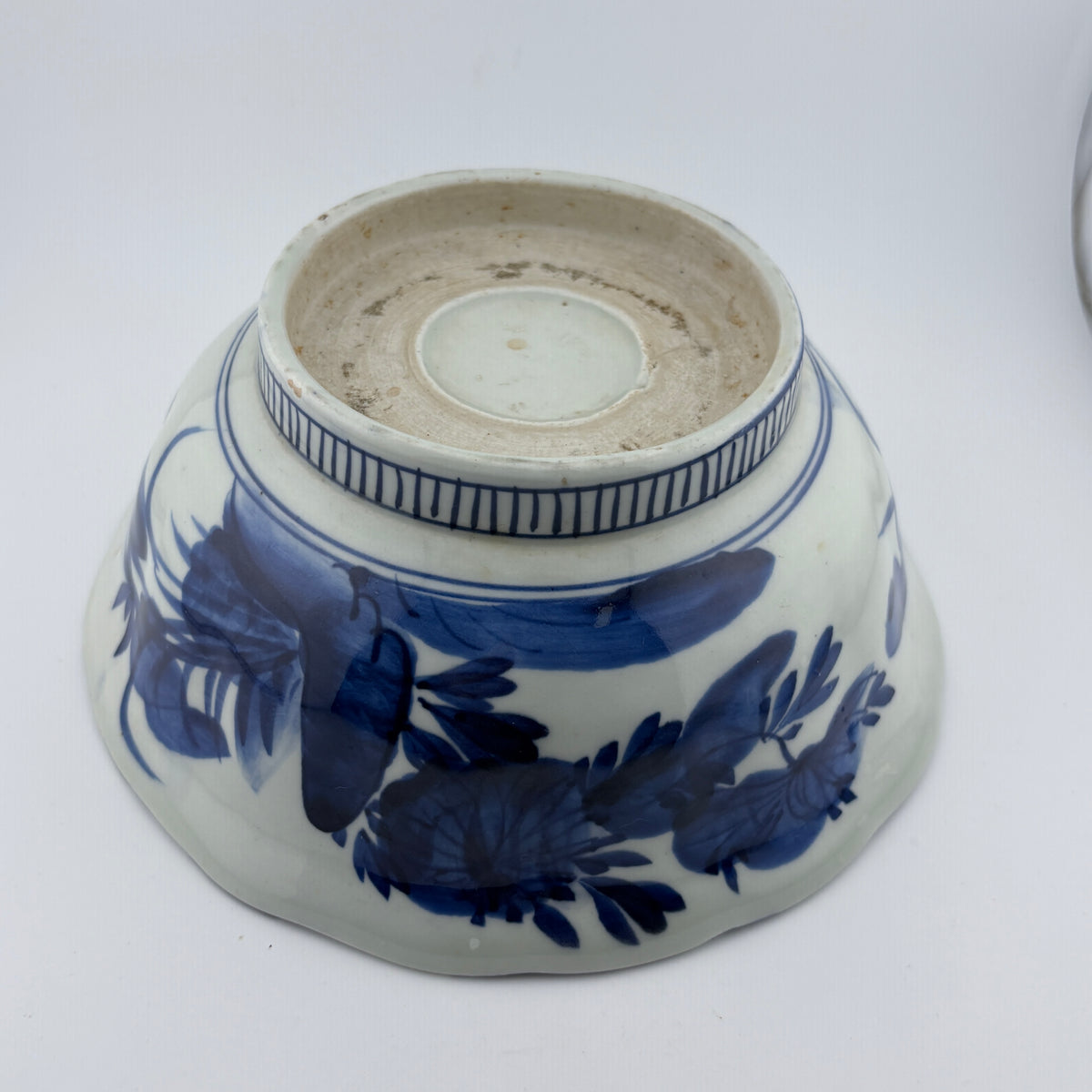 Imari Blue and White Deep Bowl