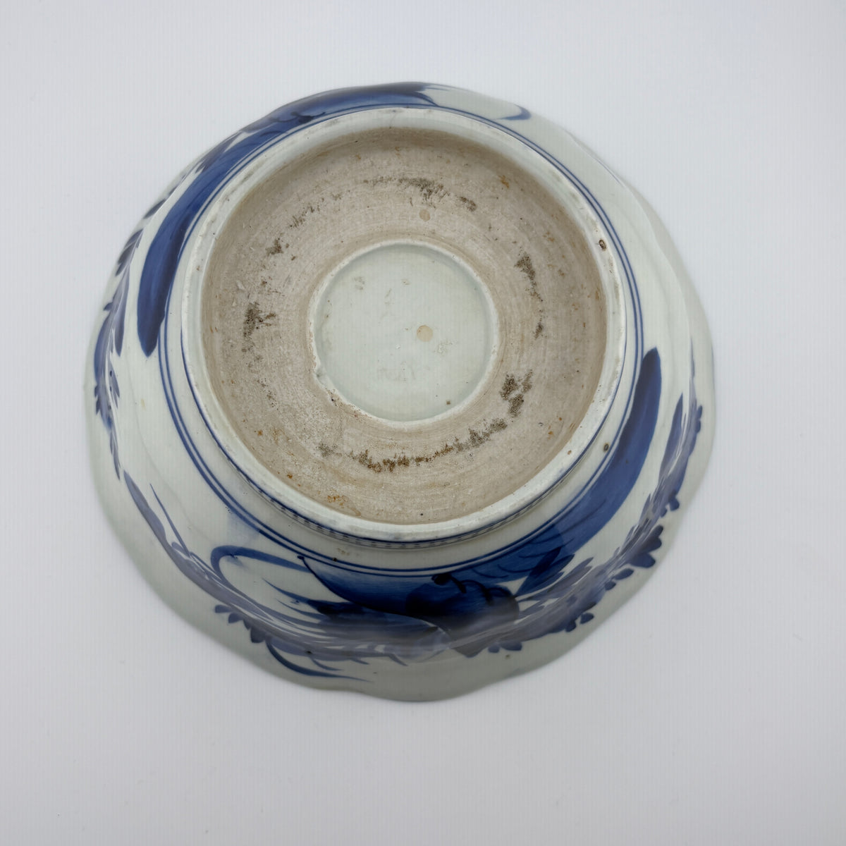 Imari Blue and White Deep Bowl
