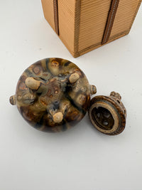 Japanese Vintage Seto Incense Burner – Shishi Lion Lid