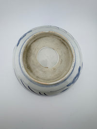 Meiji Imari Iroe large bowl with scalloped rim, rabbit motif, base– Kotto Living