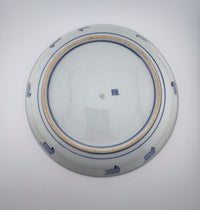 Meiji Imari Plate – Chidori over Waves
