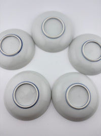 Base and footring of Meiji Imari sometsuke small plate, Meiji period porcelain – Kotto Living