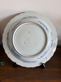 Antique Imari Grand Charger – Auspicious Cranes, Tortoises & Pine