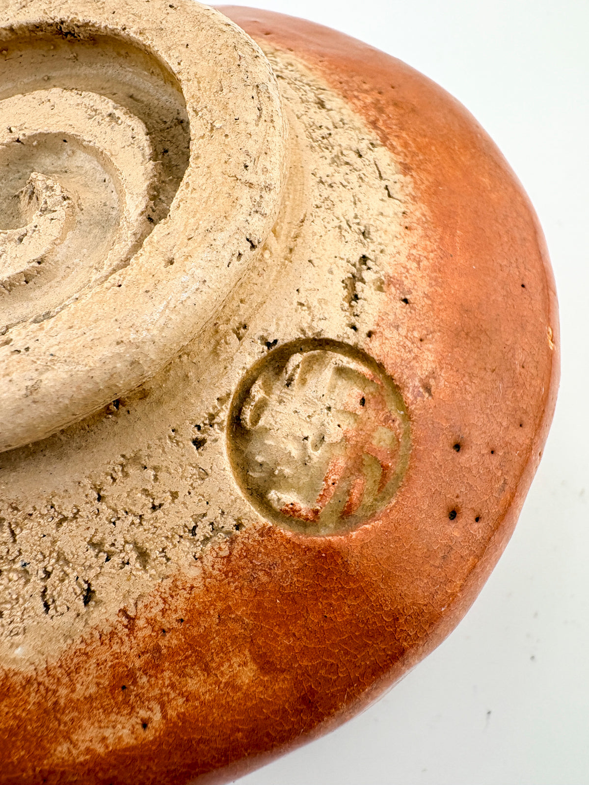 Vintage Aka-Raku Tea Bowl – Warm Red Earthenware